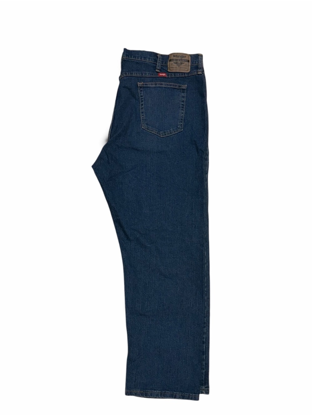 Wrangler Men's Five Star Heritage Relaxed Fit Flex Jeans 42x30 Blue 1097FXWXD